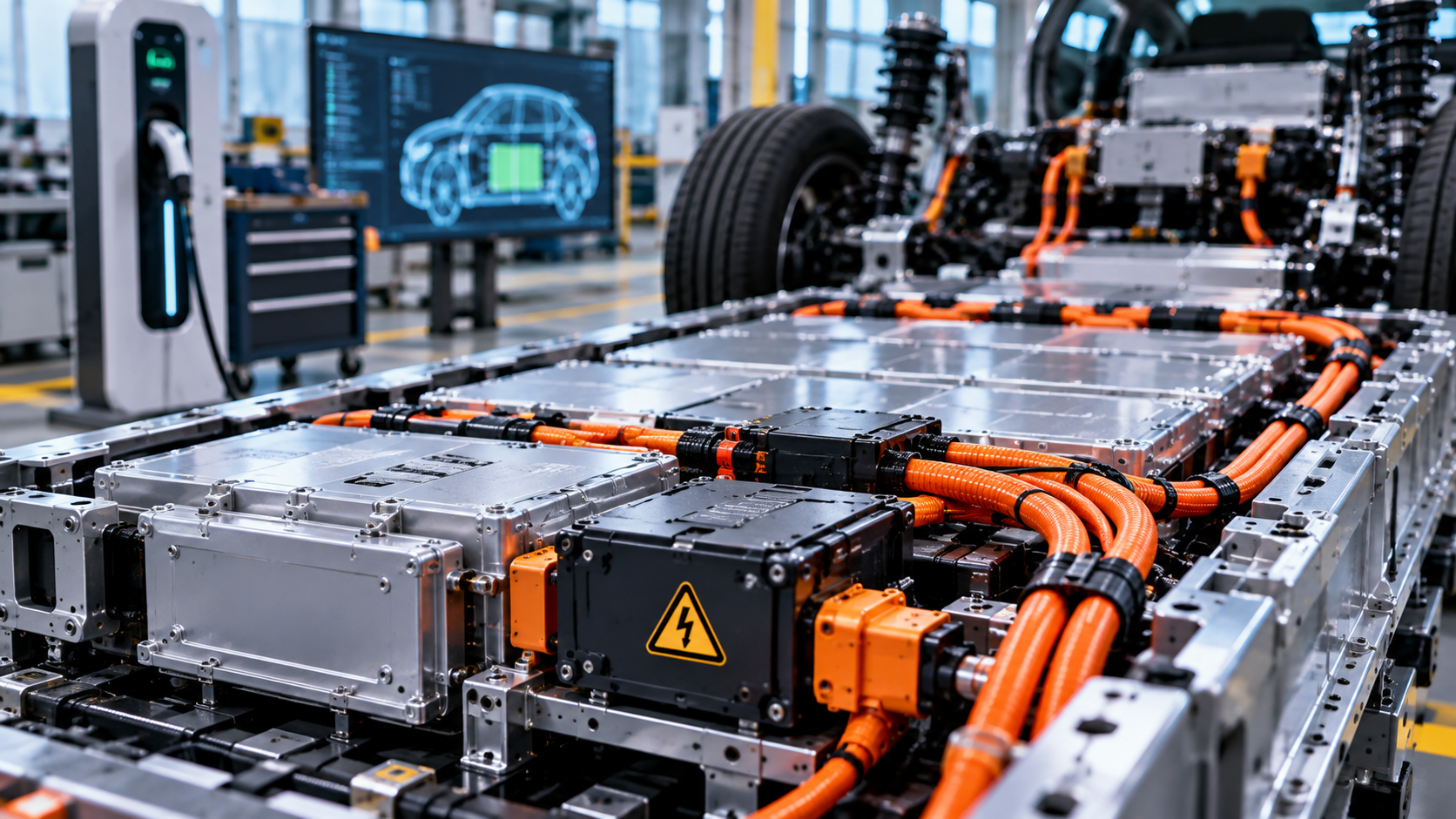 EV battery connectivity