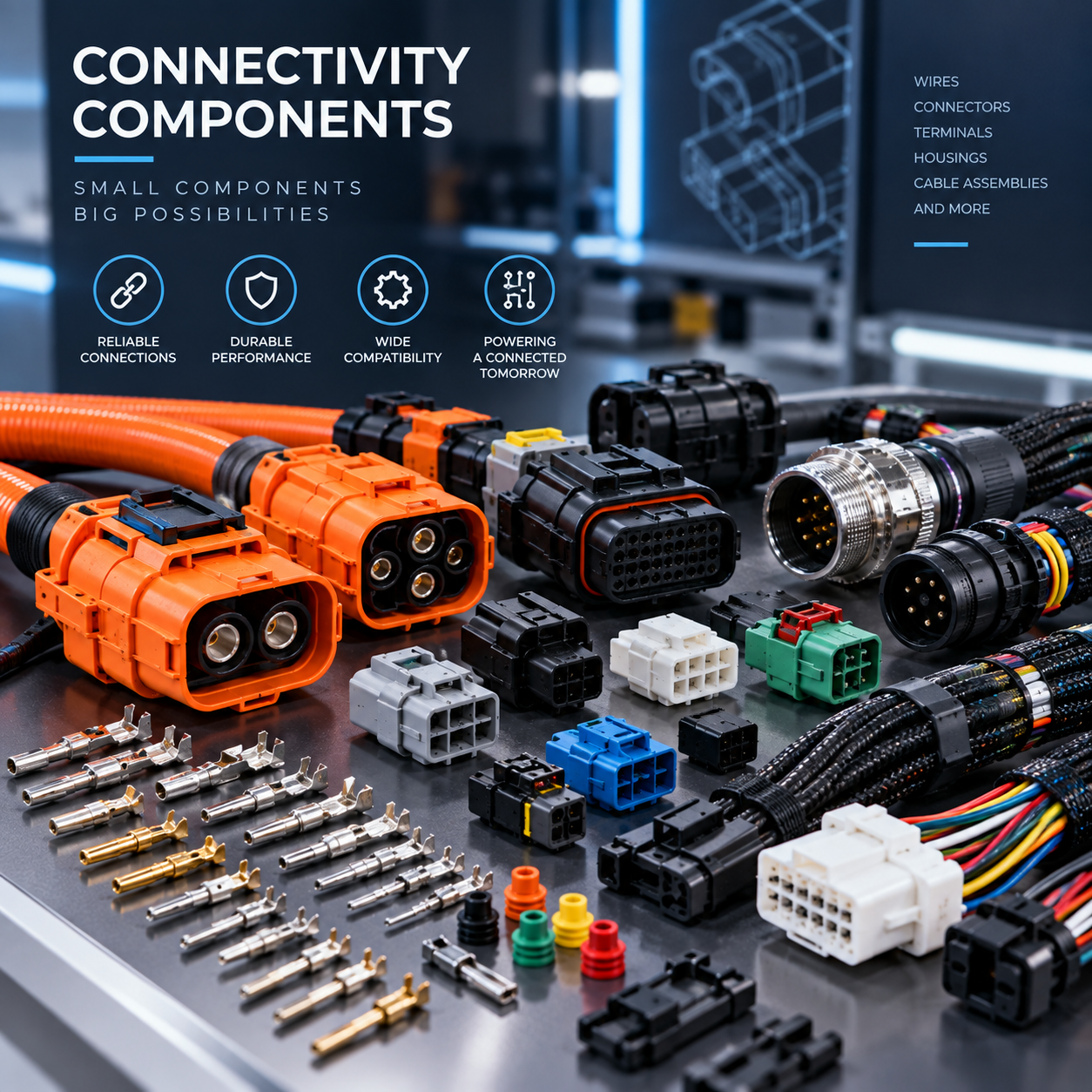 Electrical connector and terminal assembly